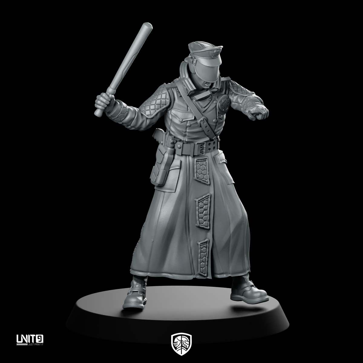 John Q Law 2 Cyberpunk Miniature Street Enforcer