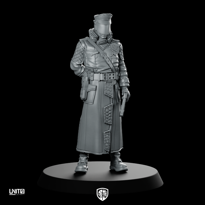 John Q Law 2 Cyberpunk Miniatur