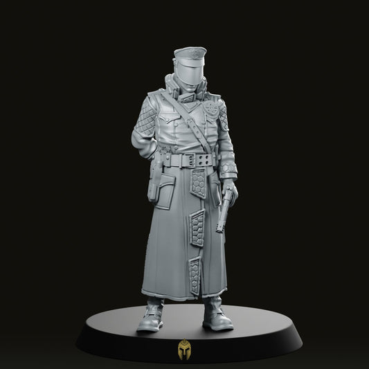 John Q Law 4 Cyberpunk Miniature - Unit9 - We Print Miniatures