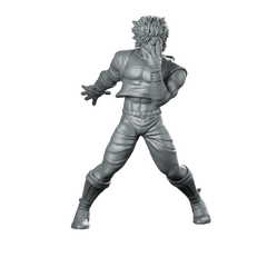 Fantasy Jonathan JRPG Miniature Anime Hero Adventurer Figure Miniature 360 Spin 01