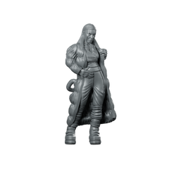 Jujubabe Miniature Tiefling Noble Miniature 360 Spin 01
