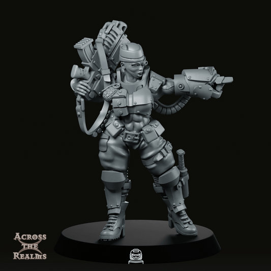 Jungle Lieutenant Bolter Pants - Across The Realms - We Print Miniatures