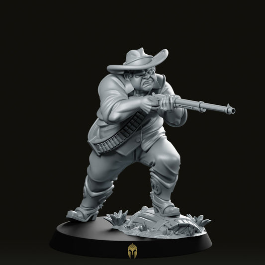 Junior Cowboy Miniature -CastNPlay - We Print Miniatures