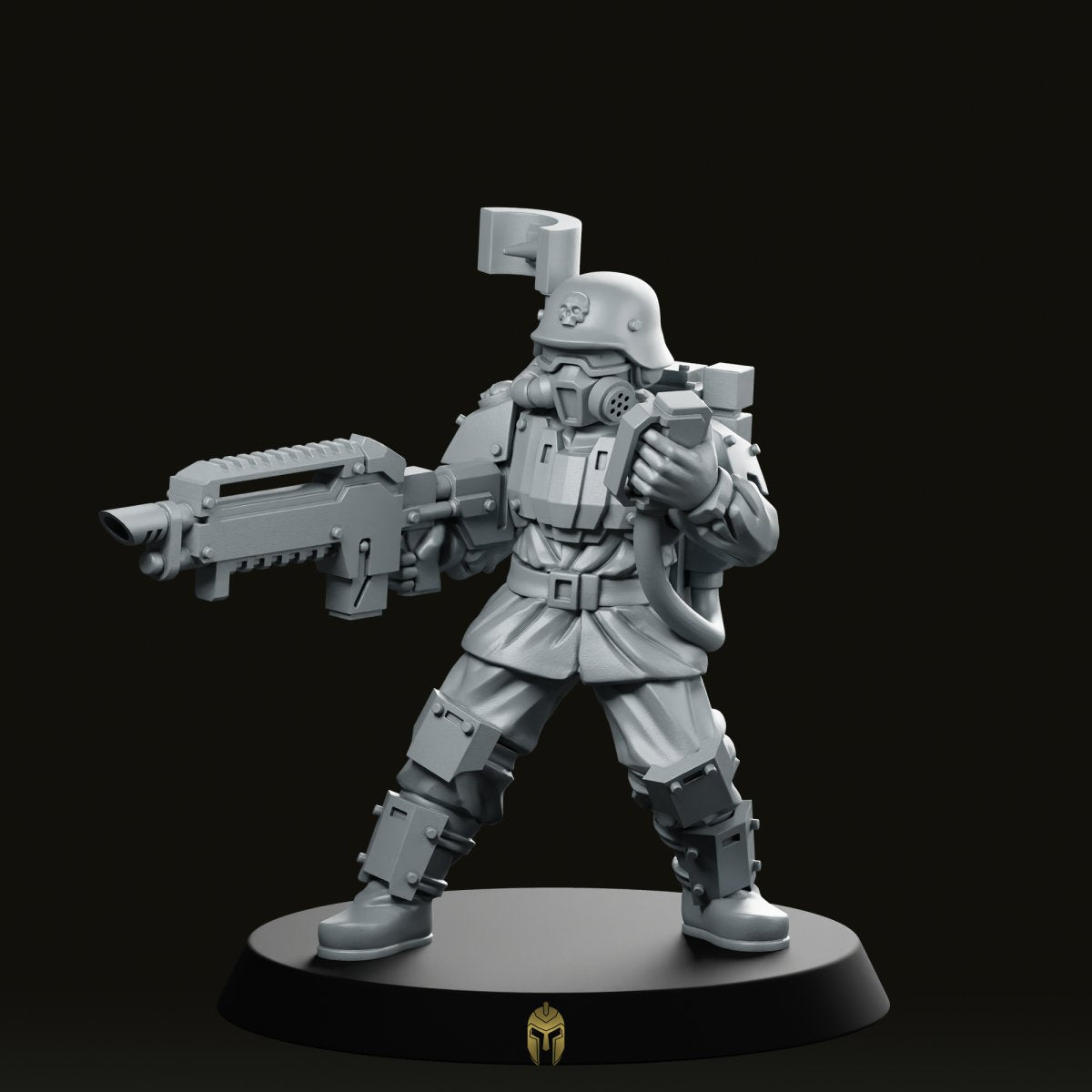 Kaledon Fortis Comms Miniature -PrintMinis - We Print Miniatures