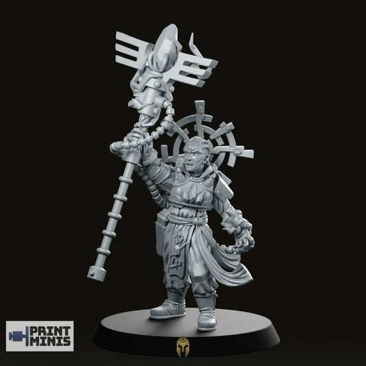 Kaledon Psyker Miniature -PrintMinis - We Print Miniatures