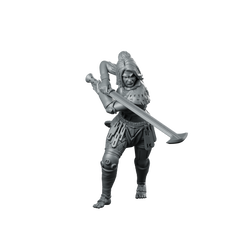 Kali Morr 01 Miniature Alien Warrior Female Miniature 360 Spin 01