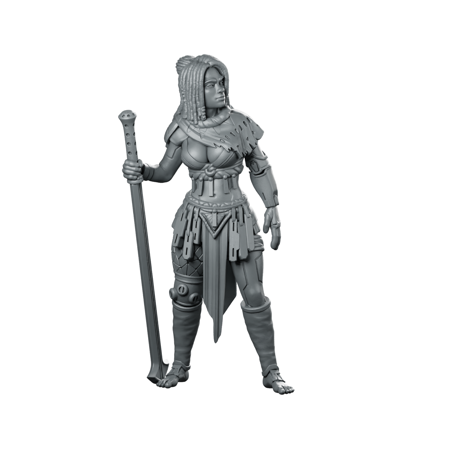 Kali Morr 02 Miniature Warrior Queen Blade Miniature 360 Spin 01