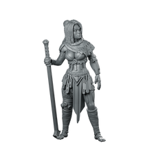 Kali Morr 02 Miniature Warrior Queen Blade Miniature 360 Spin 01