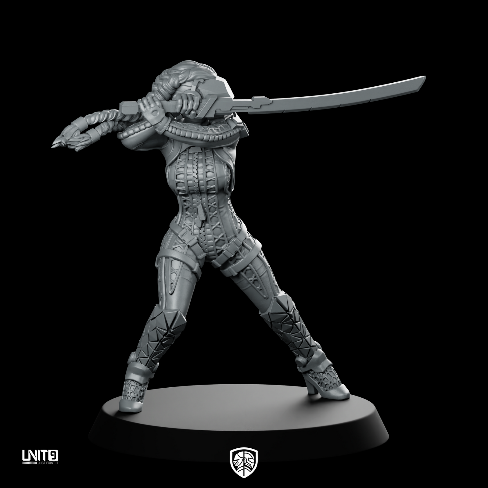 Kamikaze Orphansv 3 Miniature Cyberpunk Assassin