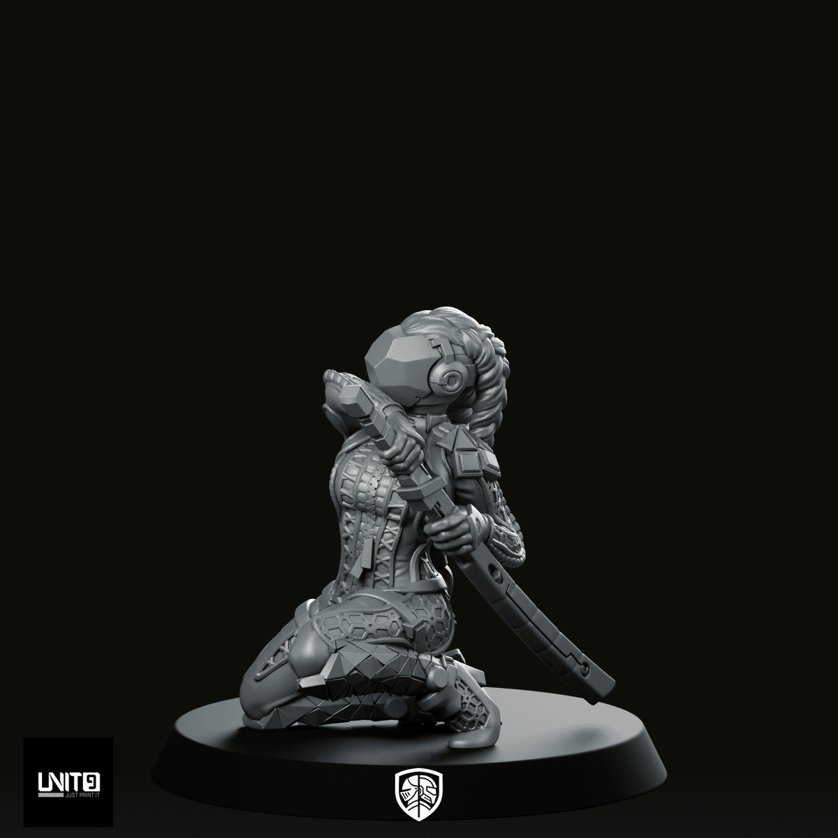 Kamikaze Orphansv1 Miniature - Unit9 - We Print Miniatures