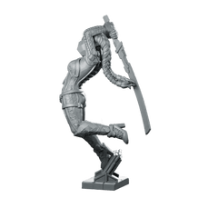 Kamikaze Orphansv4 Cyberpunk Miniature Berserker - Unit9 - We Print Miniatures