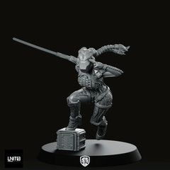 Kamikaze Orphansv5 Miniature - Unit9 - We Print Miniatures