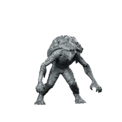 Kappa Miniature Mutant Bloated Creature Resin Miniature 360 Spin 01