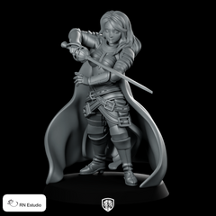 Katalina Miniature Duelist Swordswoman