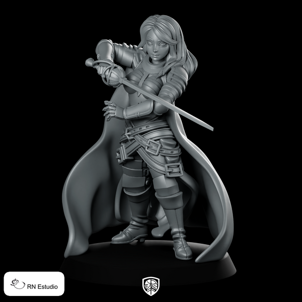 Katalina Miniature Duelist Swordswoman