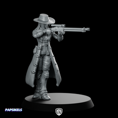 Kate Bane 4 Miniature Cyberpunk Sniper Gunslinger