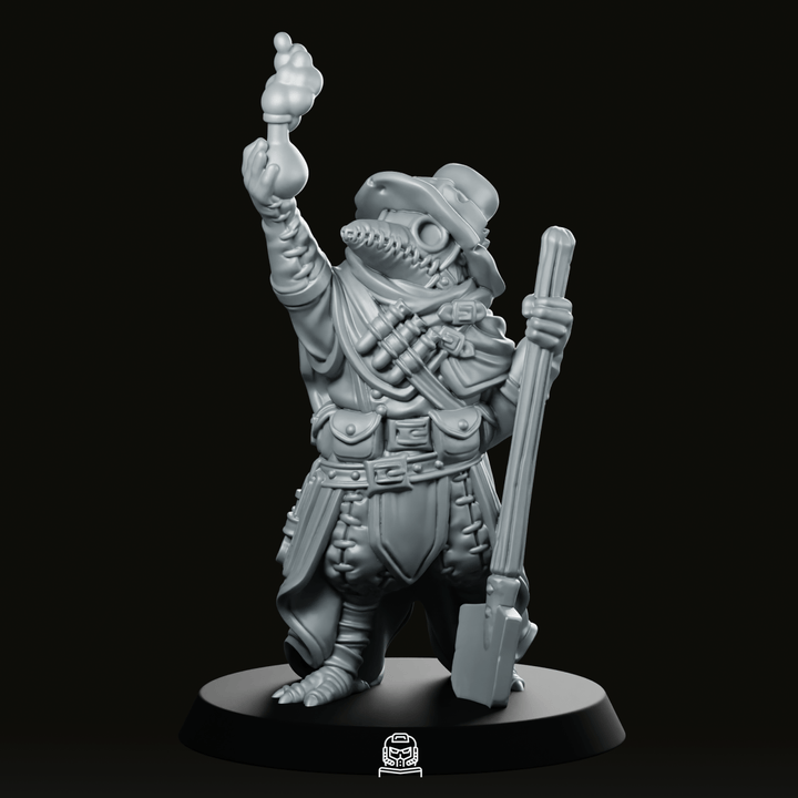 Kenku Necromancer Undead Miniature Plague Doctor Spellcaster