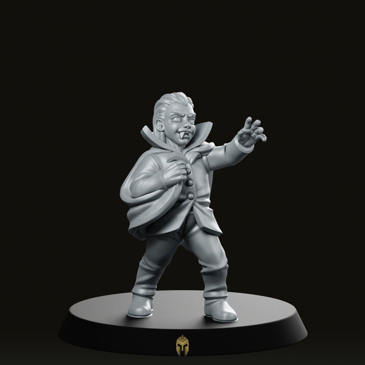 Kid Vampire Fantasy Miniature - We Print Miniatures