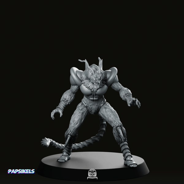 Killer Type Papzinoid Enzyme Iii 1 Miniature - Papsikels Miniatures - We Print Miniatures