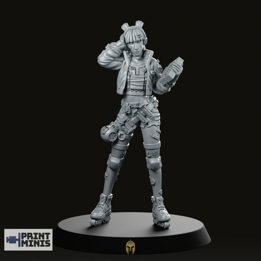 Kimiko Tech Sage Miniature - We Print Miniatures