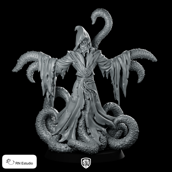 King In Yellow Eldritch Cultist Miniature