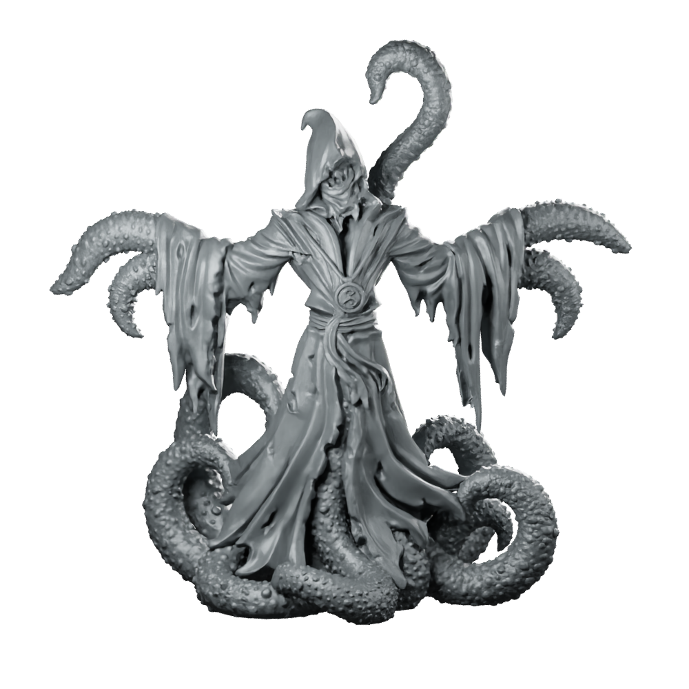 King In Yellow Eldritch Cultist Miniature Miniature 360 Spin 01