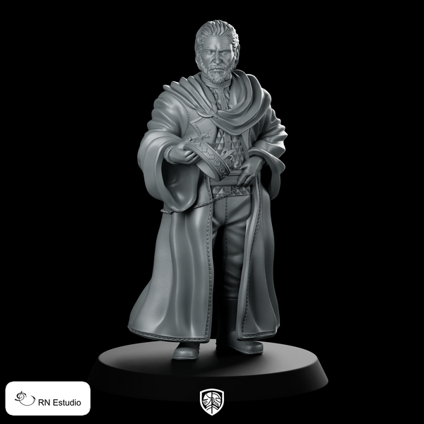 King Rollo Pendurio Miniature Noble Mage