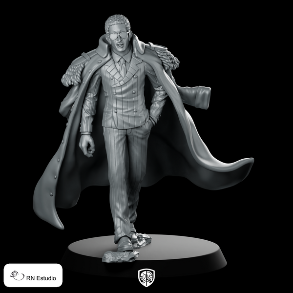 Kizaru Miniature Suave Noble Assassin Cloaked
