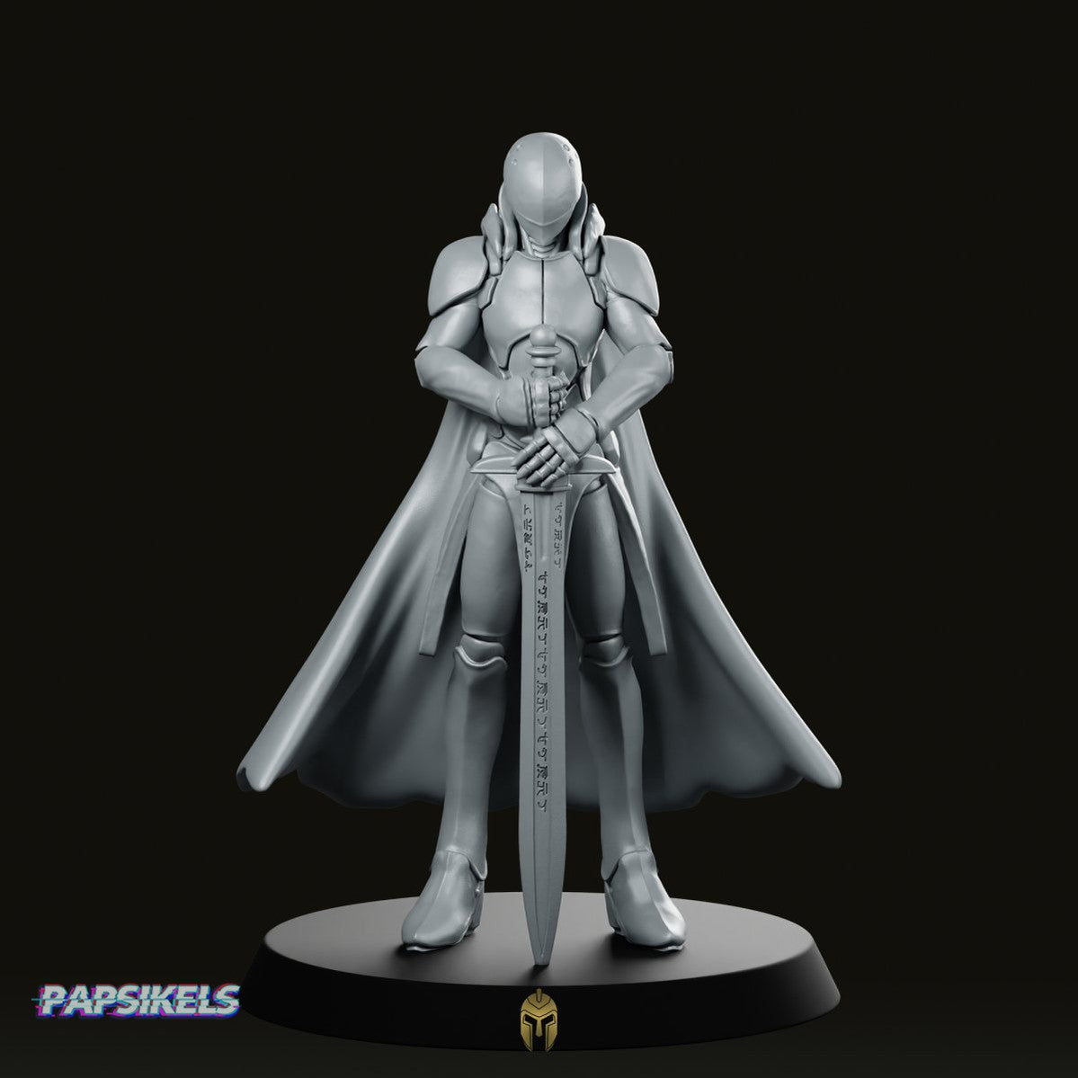 Knight Defender Of Mensab Miniature - We Print Miniatures
