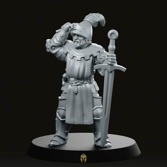 Knight Fantasy Miniature - We Print Miniatures