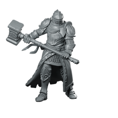Knight 04 Miniature Armoured Knight Miniature 360 Spin 01