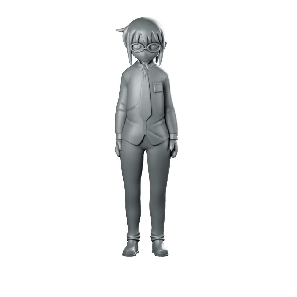 Kobayashi Miniature Anime JRPG Hero Mischief Character - RN Estudio - We Print Miniatures