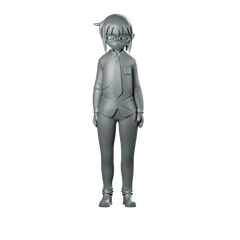 Kobayashi Miniature Anime JRPG Hero Mischief Character - RN Estudio - We Print Miniatures