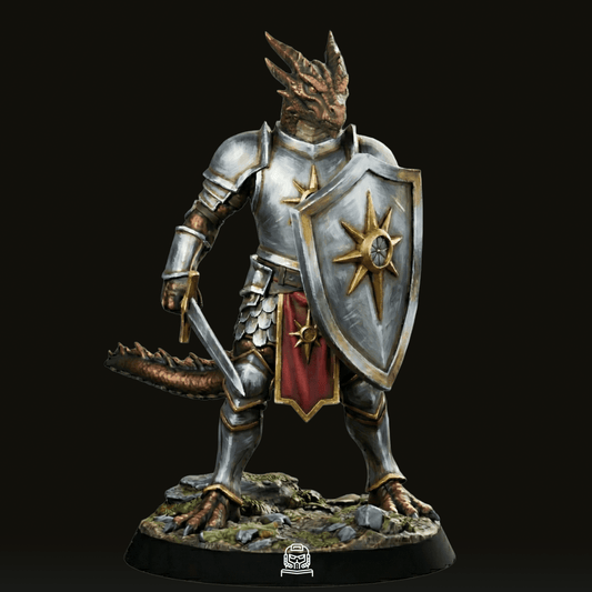 Korrux of the Golden Flame The Emberbound Oath - We Print Miniatures - We Print Miniatures