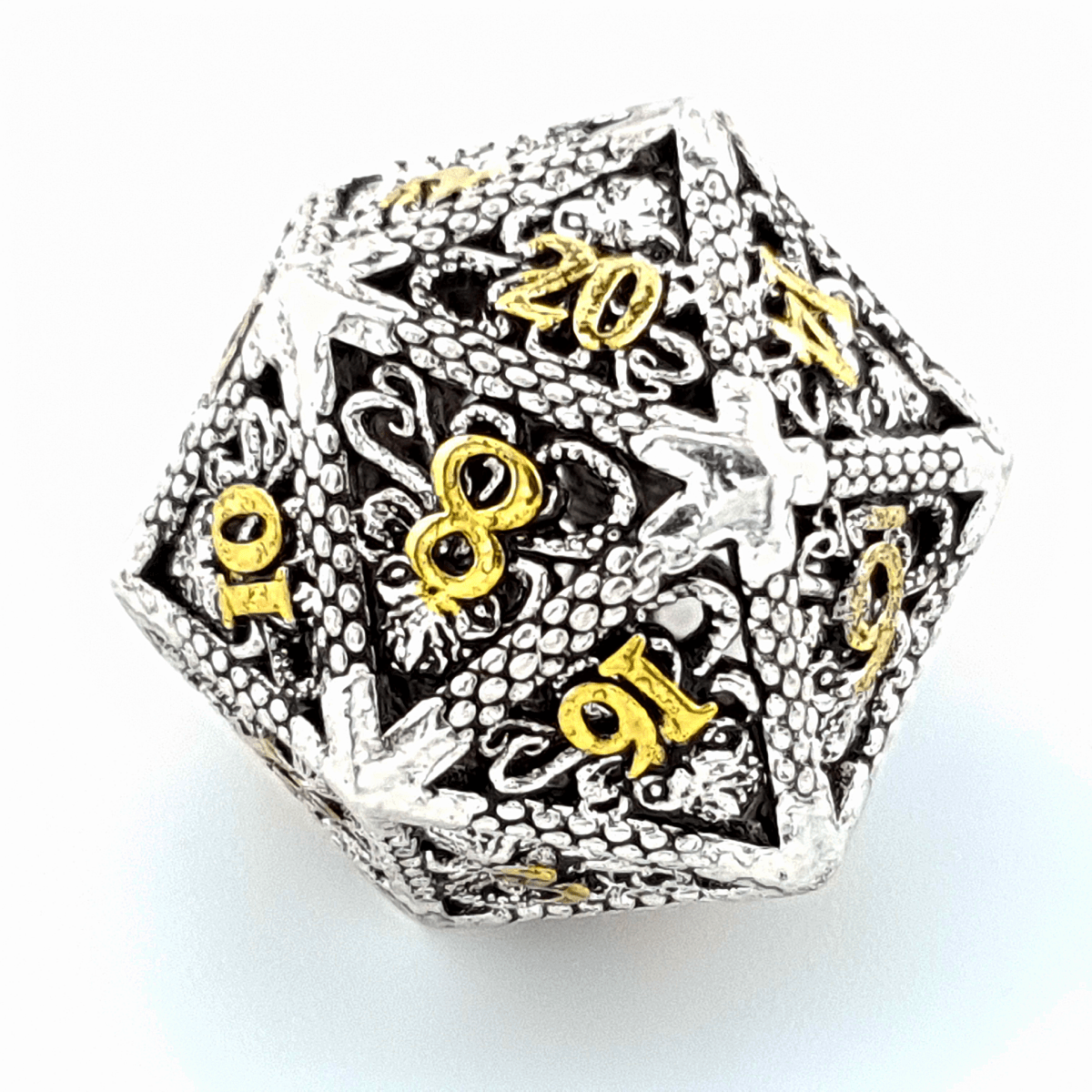 Kraken's Fate | Hollow Metal Dice | 7 Piece Set - Tabletop Dominion - We Print Miniatures