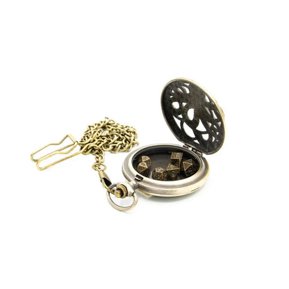 Kraken's Keepsake | Pocket Watch Case | Ancient Gold - Tabletop Dominion - We Print Miniatures
