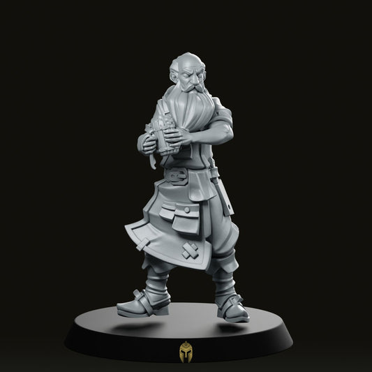 Krossos The Bald Inkeeper - CastNPlay - We Print Miniatures