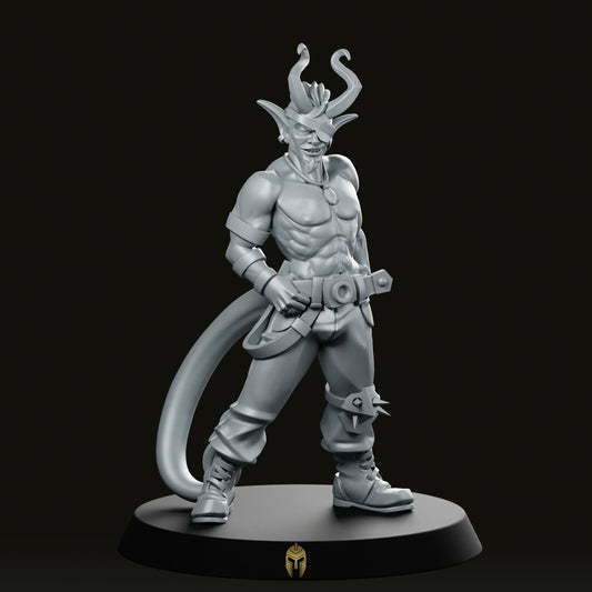 Kyros Smoking Miniature - CastNPlay - We Print Miniatures