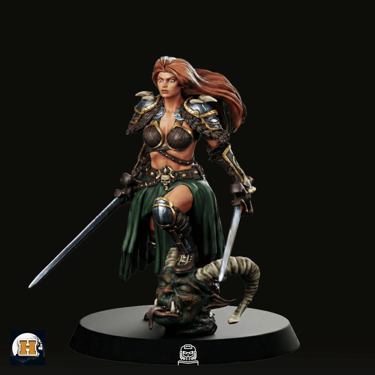 Lady Baudicea Miniature - Haito - We Print Miniatures