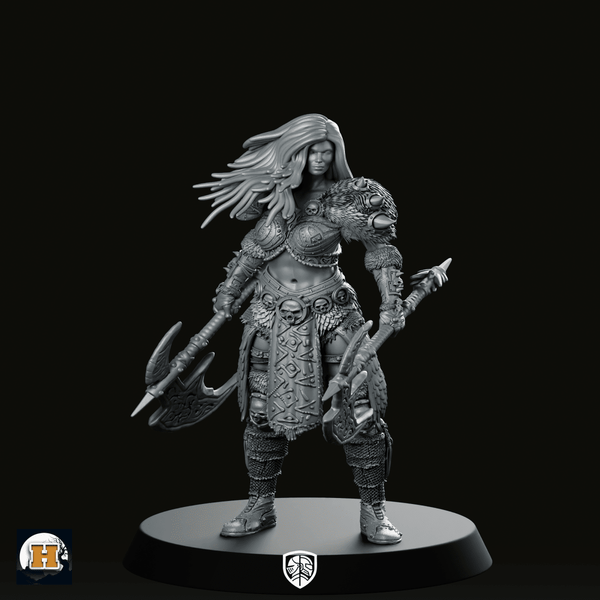 Lady Dindraine Miniature - Haito - We Print Miniatures