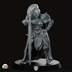 Lady Guinevere Miniature - Haito - We Print Miniatures