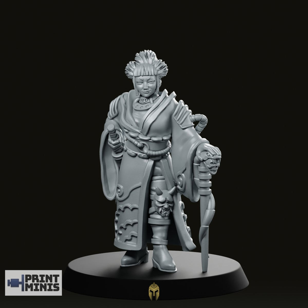 Lady Keiko Miniature - We Print Miniatures