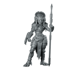 Lanika Elite Vixen Skull Hunter Sergio Clan Miniature - Papsikels Miniatures - We Print Miniatures