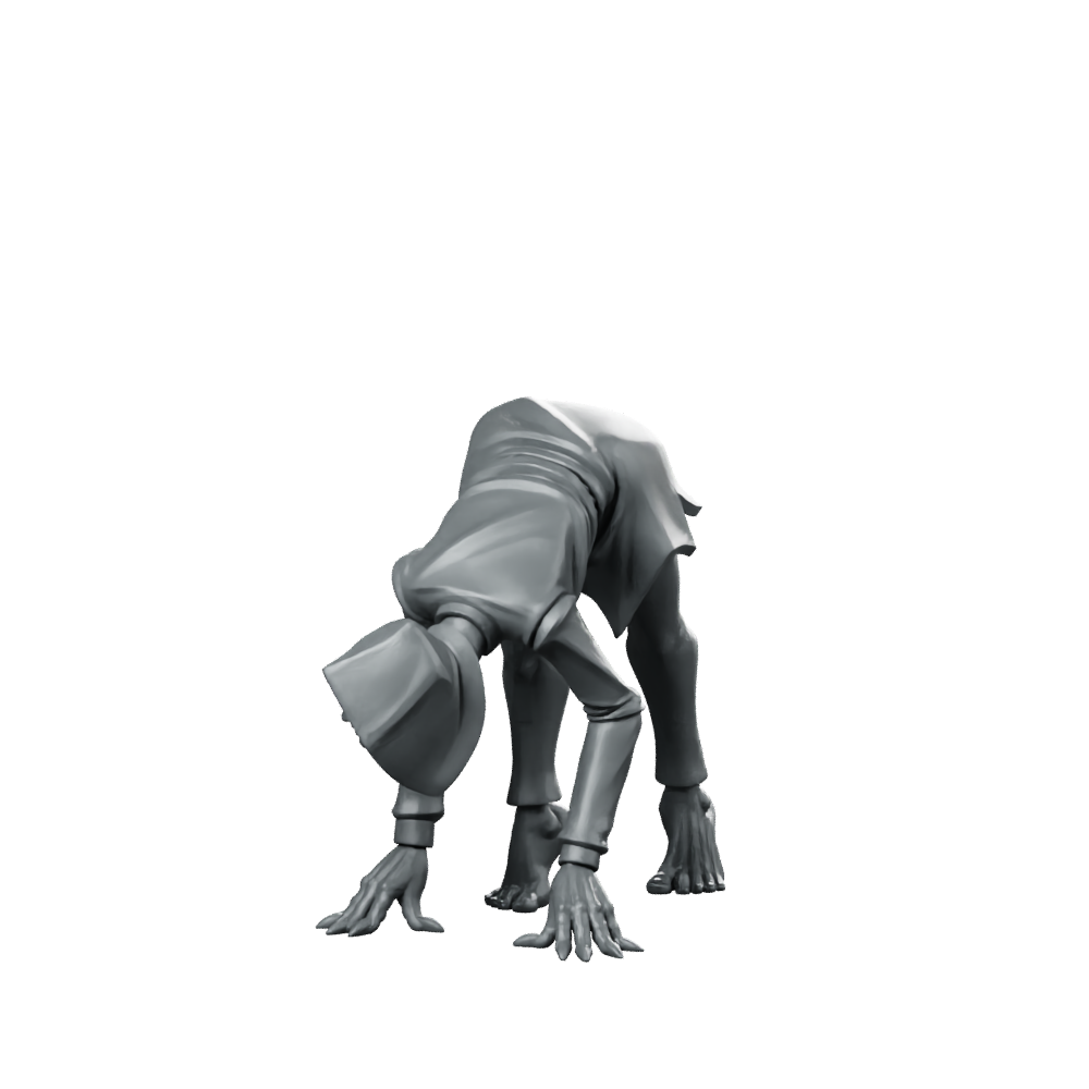 Vvm May 26 Lanky Weirdo Product Render Miniature 360 Spin 01