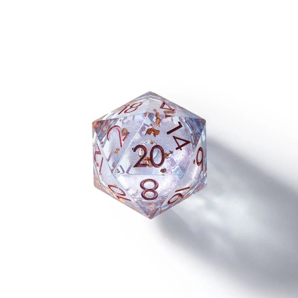Lavender Seraph | 33mm D20 | Oversized Liquid Core - Tabletop Dominion - We Print Miniatures