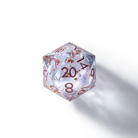 Lavender Seraph | 33mm D20 | Oversized Liquid Core - Tabletop Dominion - We Print Miniatures