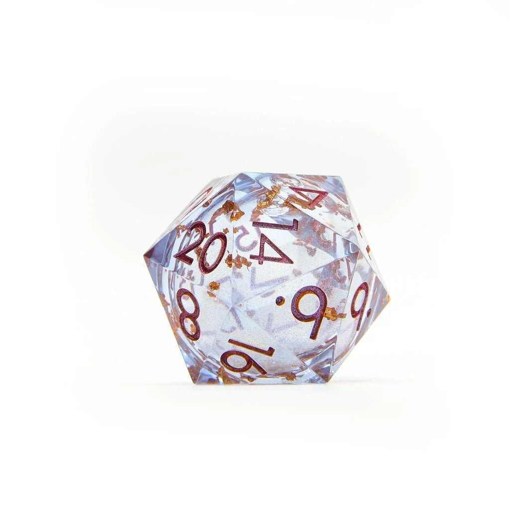 Lavender Seraph | 33mm D20 | Oversized Liquid Core - Tabletop Dominion - We Print Miniatures