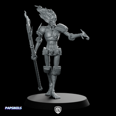 Law Breaker Fury Flame Skull Spear Operative