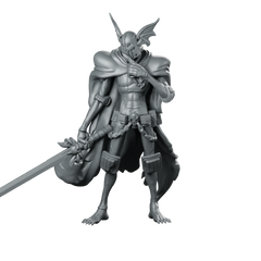 Law Breaker Nightmare Silent Masked Swordsman Miniature 360 Spin 01