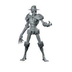 Law Breaker The End Undead Gunslinger Miniature 360 Spin 01